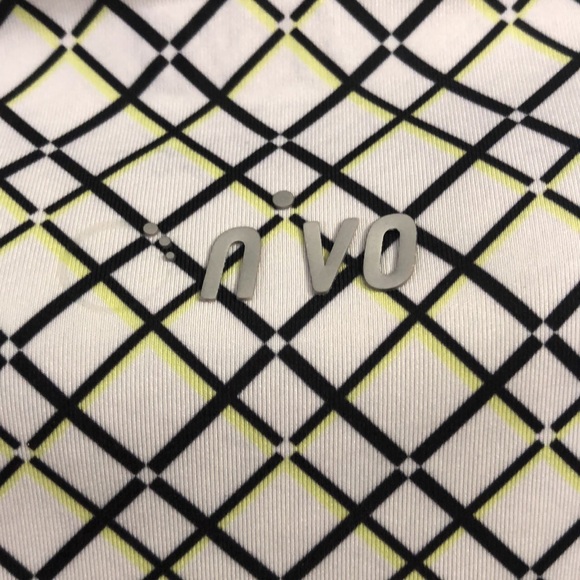 Ladies Golf Shirt XL by nivosport Sleeveless pullover with zipper neck EUC - Picture 4 of 5